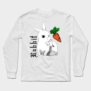 A rabbit and a carrot Long Sleeve T-Shirt